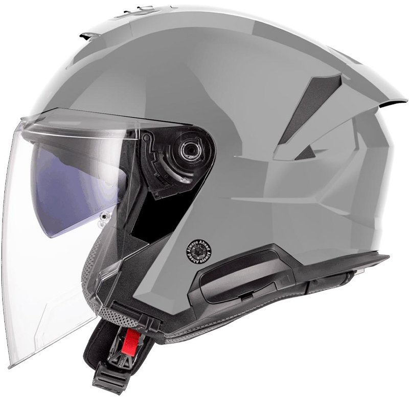 Odprta motoristična čelada LS2 OF618 Verso II Solid nardo siva