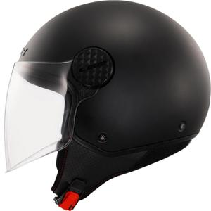 Odprta motoristična čelada LS2 OF558 Sphere Lux II Solid mat črna