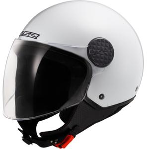 Odprta motoristična čelada LS2 OF558 Sphere Lux II, polno bela