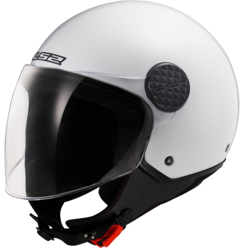 Odprta motoristična čelada LS2 OF558 Sphere Lux II, polno bela