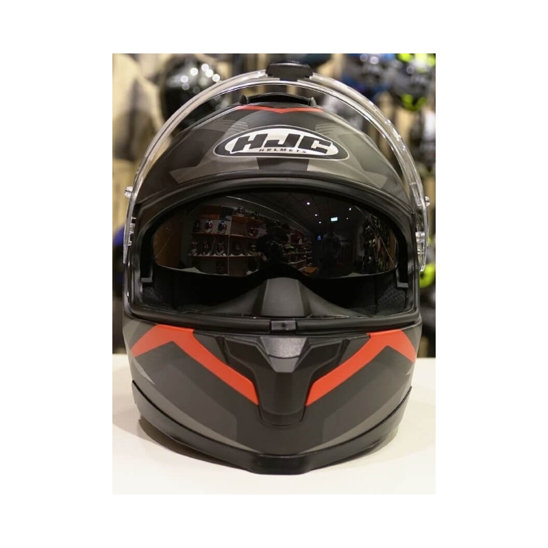 Integralna motoristična čelada HJC C70 Troky MC7SF razprodaja