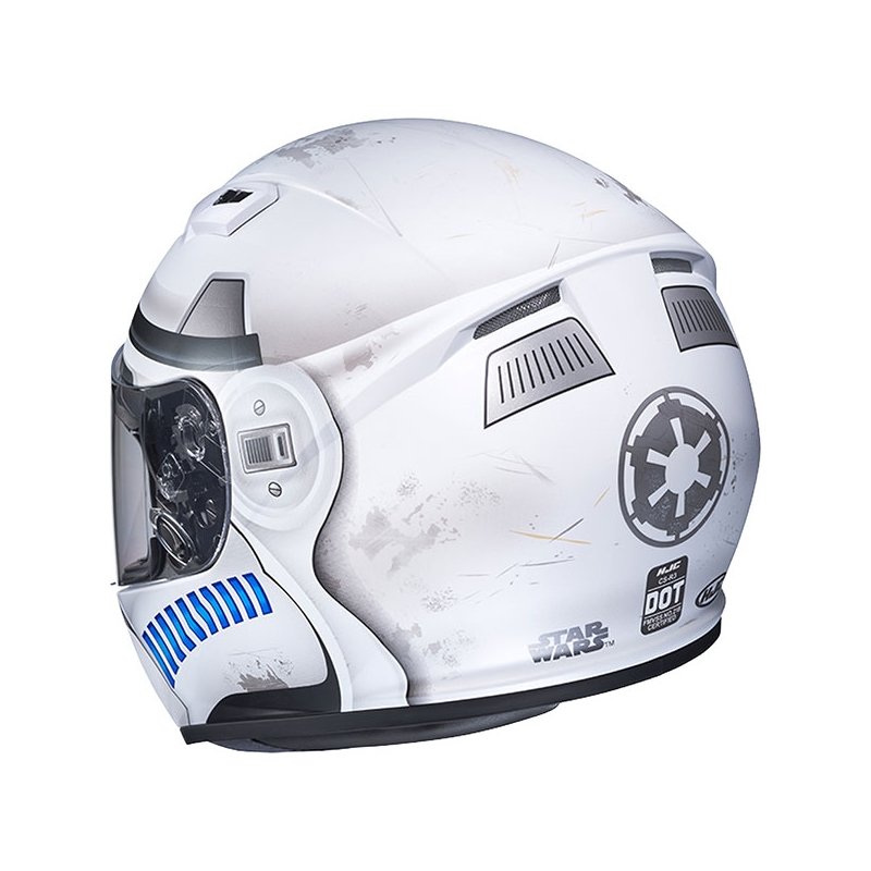 HJC CS-15 Stormtrooper Star Wars MC10SF integralna motoristična čelada razprodaja