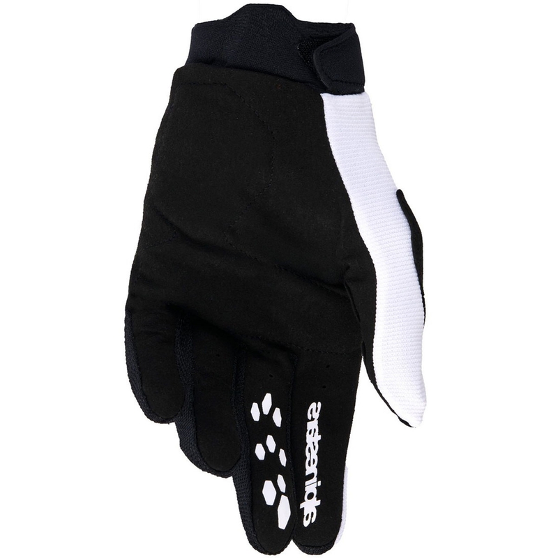 Ženske motokros rokavice Alpinestars Stella Full Bore V2, bele-fluo roza-črne