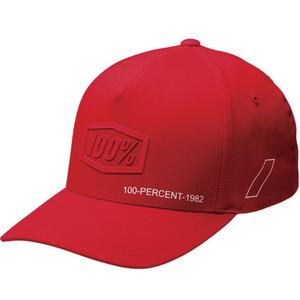 Otroška kapa 100% Shadow Snapback rdeča