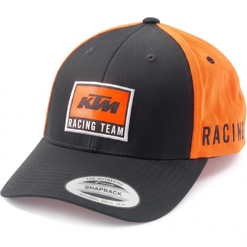 KTM Team Curved Cap OS črno-oranžna