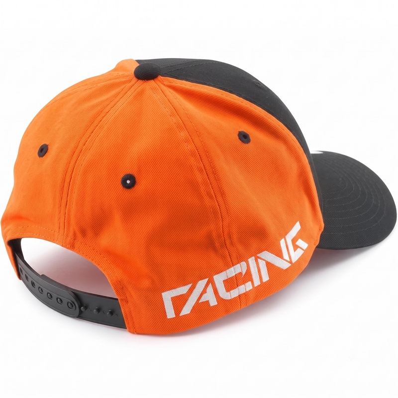 KTM Team Curved Cap OS črno-oranžna