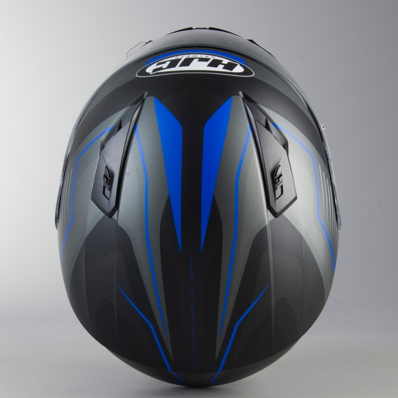 Integralna motoristična čelada HJC CS-15 Trion MC2SF sivo-modra