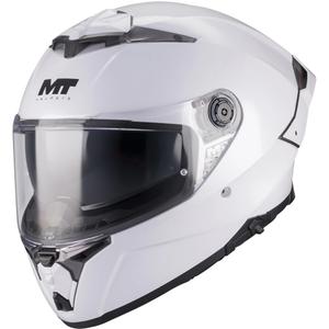 Celoobrazna motoristična čelada MT Thunder 4 R Pure A0 bela