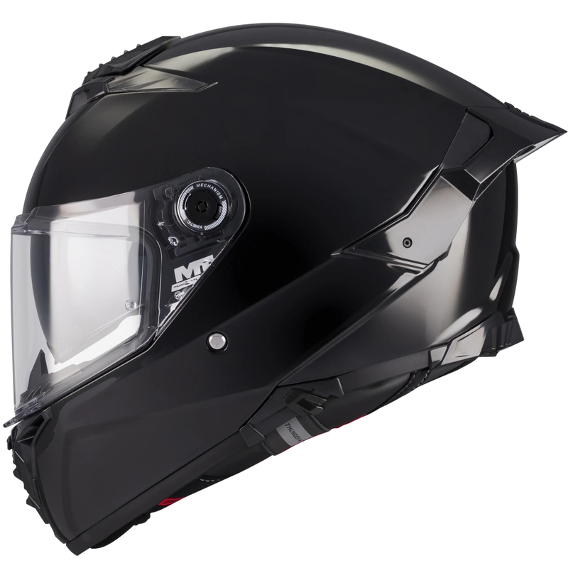Celoobrazna motoristična čelada MT Thunder 4 R Pure A1 črna
