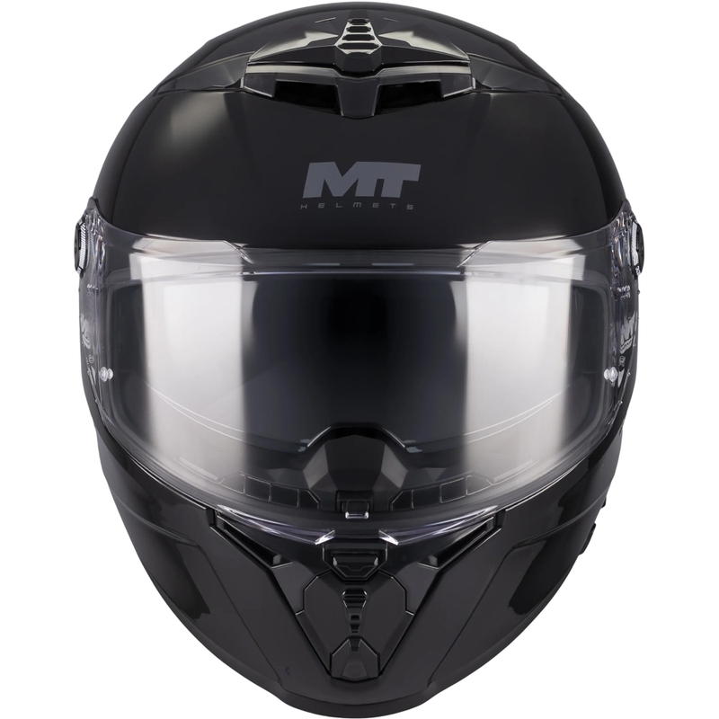 Celoobrazna motoristična čelada MT Thunder 4 R Pure A1 črna