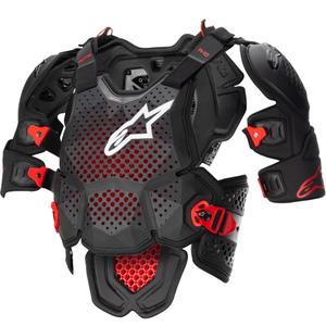 Ščitnik za telo Alpinestars A-10 2 črno-antracitno-rdeč