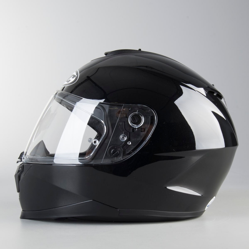 Integralna motoristična čelada HJC C70 črna sijajna