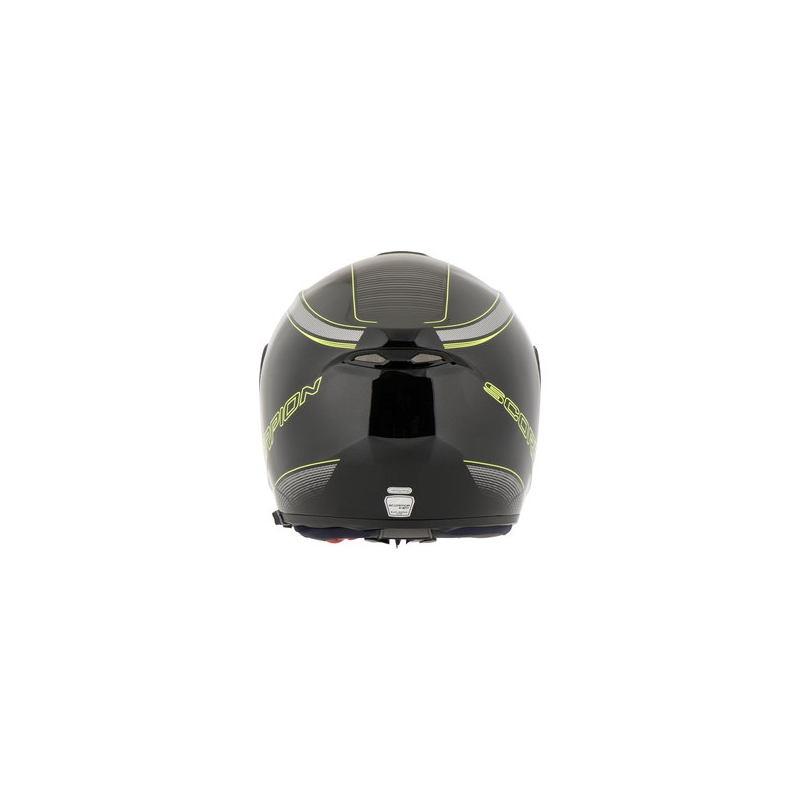 Motoristična čelada Scorpion EXO-3000 Stroll black-fluo yellow razprodaja