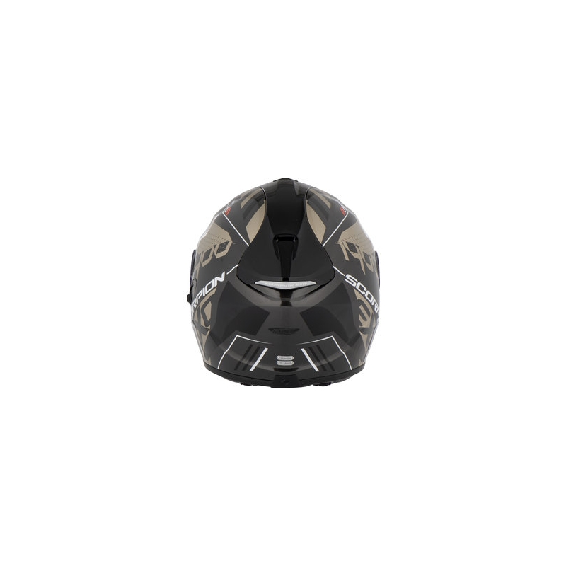 Integral Motoristična čelada Scorpion Exo-1400 Air T-shirt black-gold razprodaja