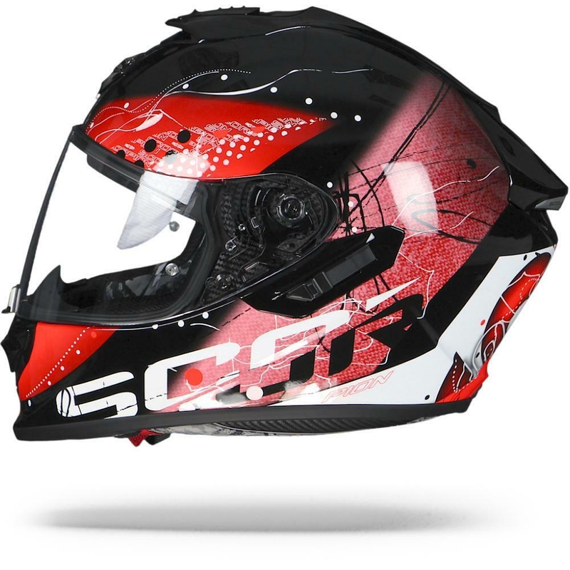 Integralna čelada Scorpion EXO-1400 Air Classy črno-rdeča
