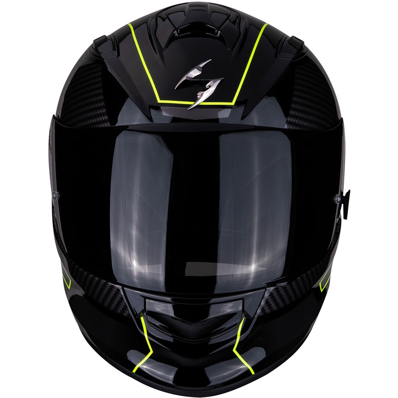 Integralna čelada Scorpion EXO-510 Air Frame black-white-fluo yellow razprodaja