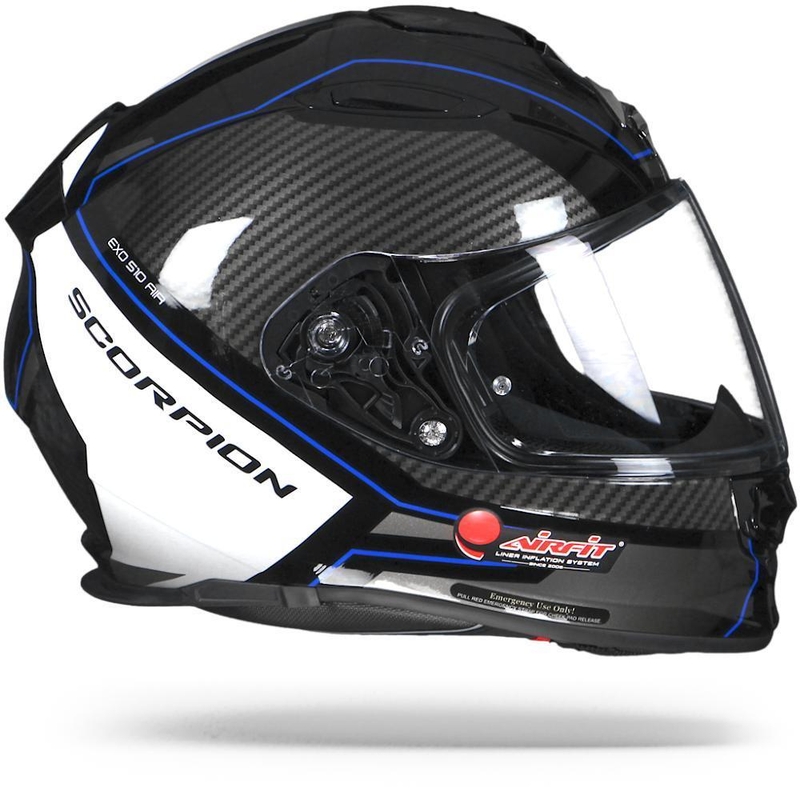 Integralna čelada Scorpion EXO-510 Air Frame črno-modro-bela