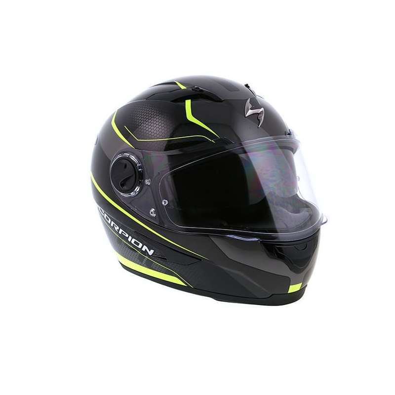 Integralna čelada Scorpion EXO-490 Vision black-fluo yellow razprodaja
