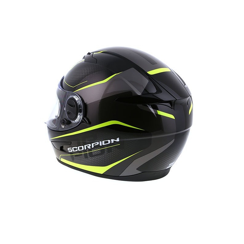 Integralna čelada Scorpion EXO-490 Vision black-fluo yellow razprodaja