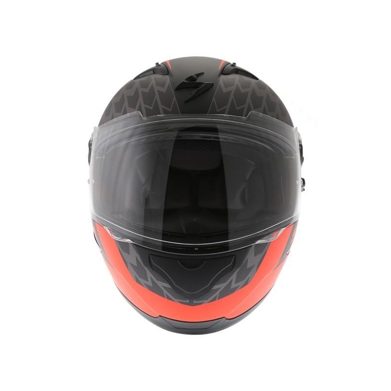 Integralna čelada Scorpion EXO-490 Genesi black matte-fluo red razprodaja