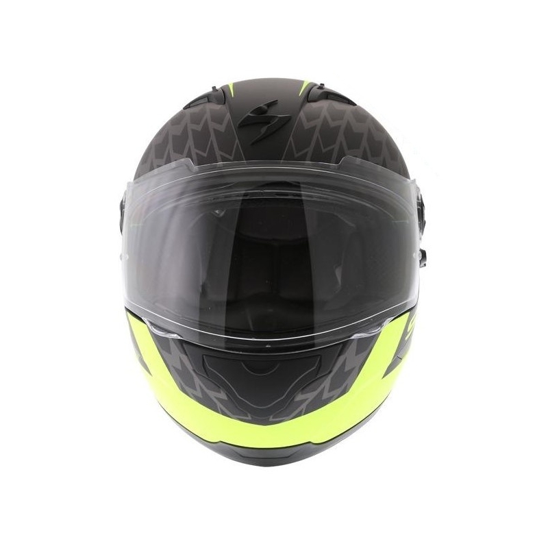 Integralna čelada Scorpion EXO-490 Genesi črna mat-fluo rumena razprodaja