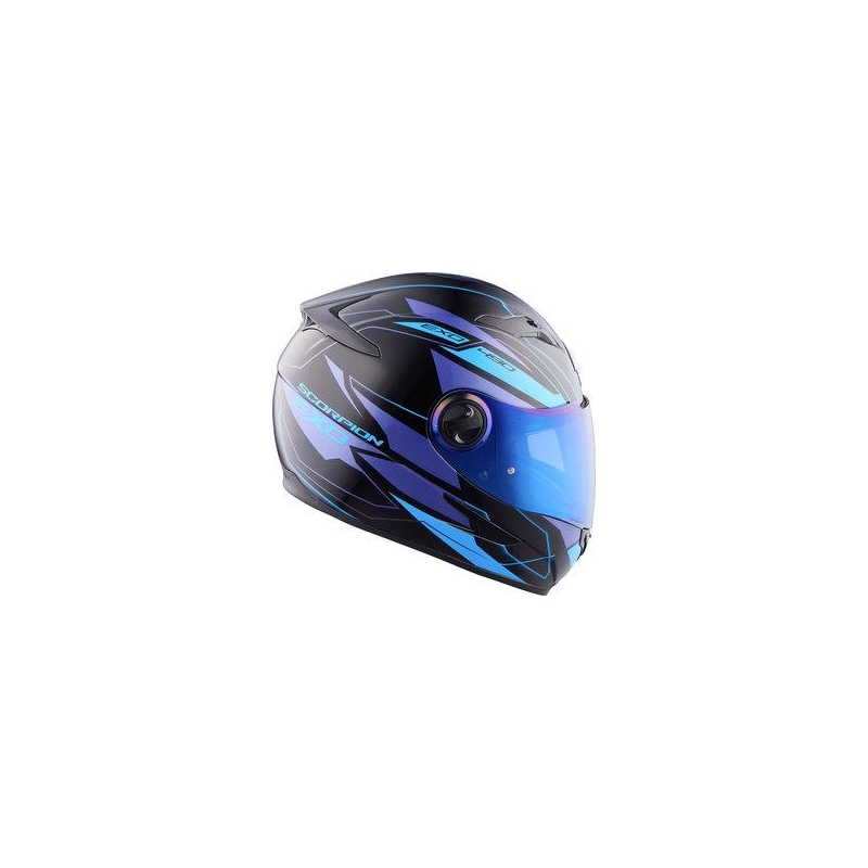 Integralna čelada Scorpion EXO-490 Nova črno-modra razprodaja