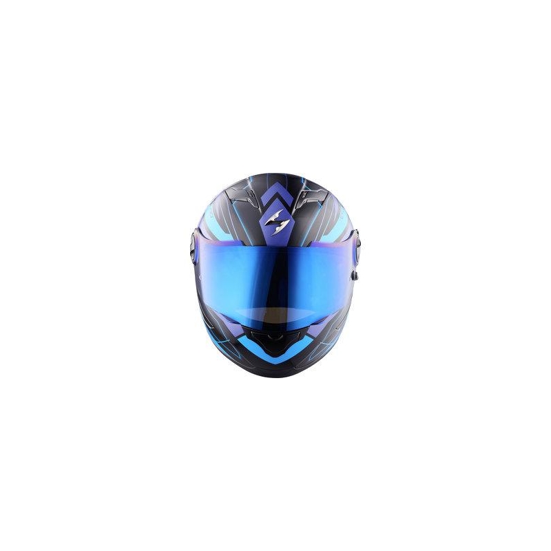 Integralna čelada Scorpion EXO-490 Nova črno-modra razprodaja