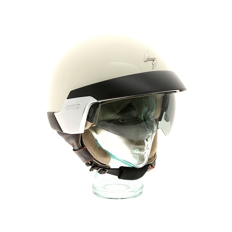 Motoristična čelada Scorpion EXO-100 Padova II beige razprodaja