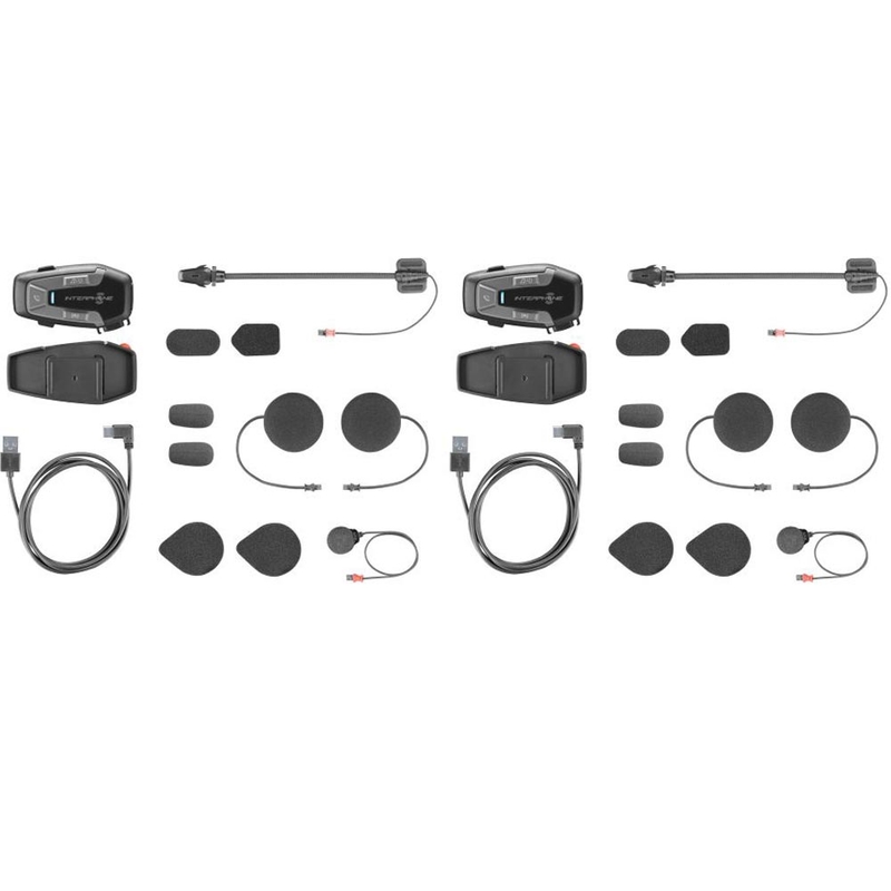 Bluetooth slušalke Interphone U-COM6R - Twin Pack