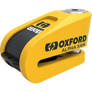 Zaklep kolutne zavore Oxford Alpha Alarm XA14 rumeno-črn