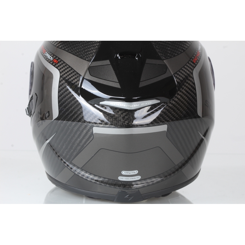 Integralna čelada Scorpion EXO-1400 Carbon Air Esprit black-silver razprodaja