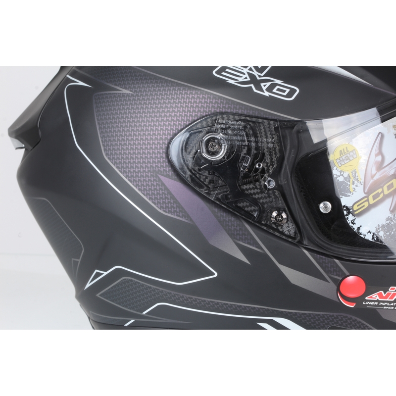 Integralna čelada Scorpion Exo-1400 Air Cup chameleon black matt-silver razprodaja