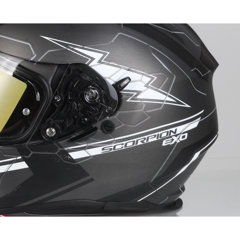 Integralna čelada Scorpion EXO-510 Air Cross black-grey-white razprodaja
