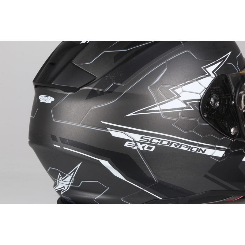 Integralna čelada Scorpion EXO-510 Air Cross black-grey-white razprodaja