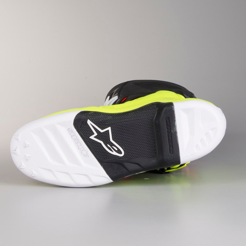 Alpinestars Tech 7 rdeče-fluo rumeni motoristični škornji