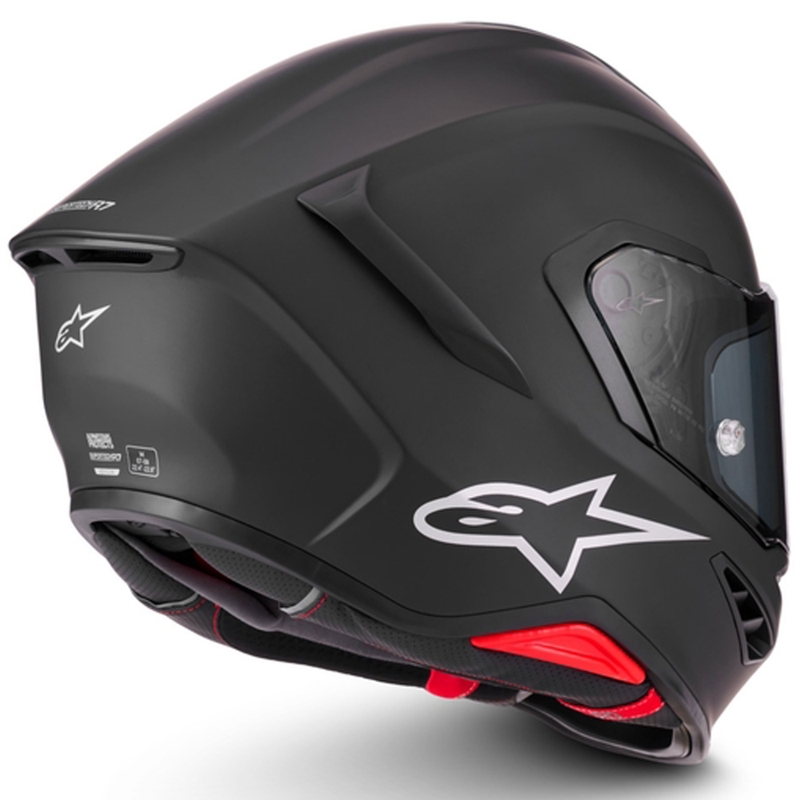 Alpinestars S-R7 Solid integralna motoristična čelada mat črne barve