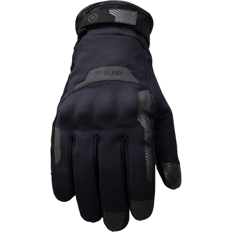 Knox Action PRO vodoodporne motoristične rokavice črne barve