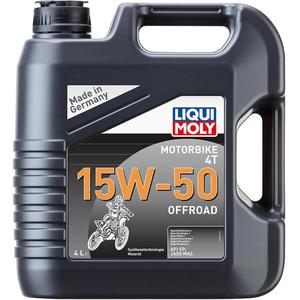 Sintetično motorno olje LIQUI MOLY Motorbike 4T 15W50 Offroad 4 l