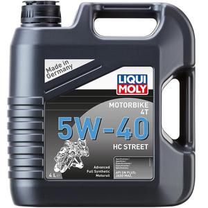 Sintetično motorno olje LIQUI MOLY Motorbike 4T 5W40 HC Street 4 l
