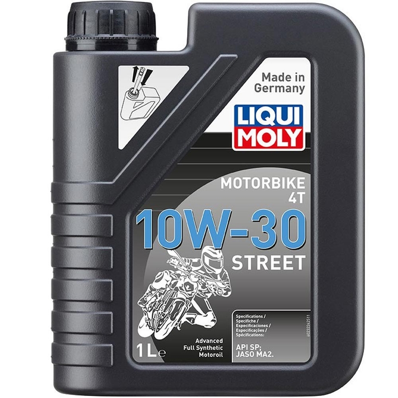 Sintetično motorno olje LIQUI MOLY Motorbike 4T 10W30 Street 1 l