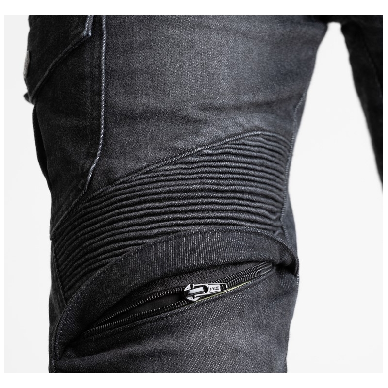 Ženske BROGER Ohio Black Motorcycle Jeans razprodaja