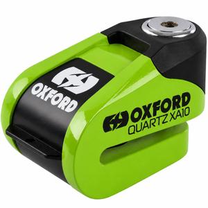 Ključavnica za kolutne zavore Oxford Quartz Alarm XA10 - omejena izdaja, zelena