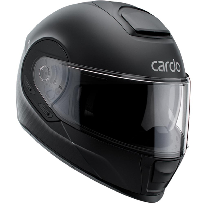 Motociklistična čelada Cardo Beyond GTS, polnega obraza, črna