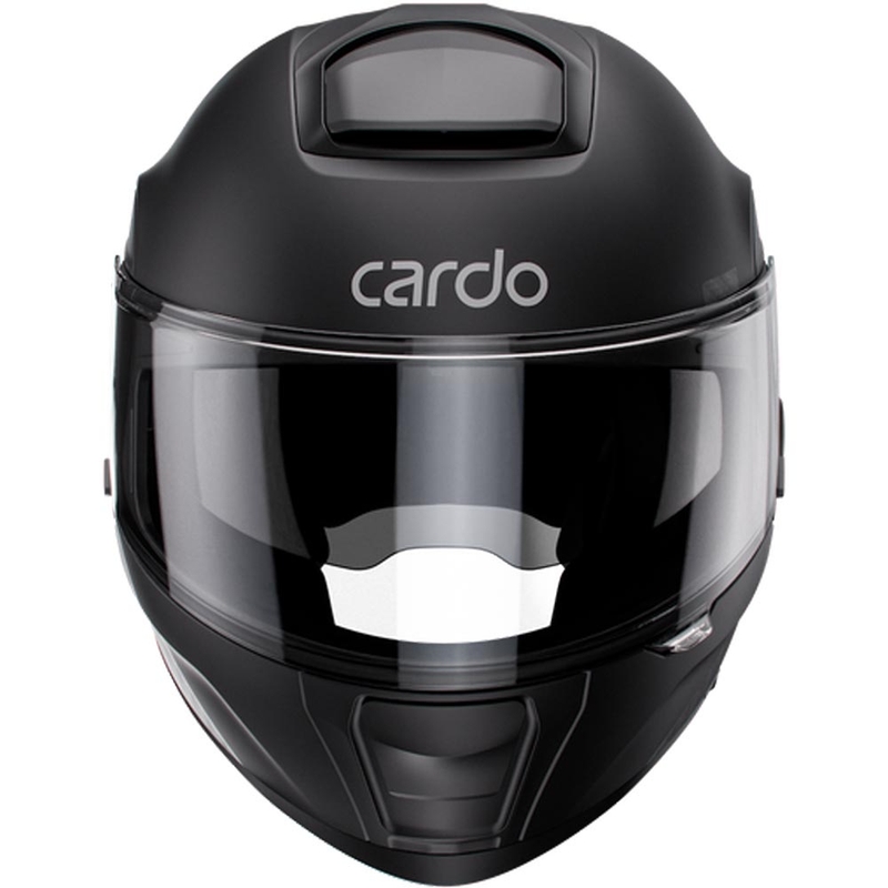 Motociklistična čelada Cardo Beyond GTS, polnega obraza, črna