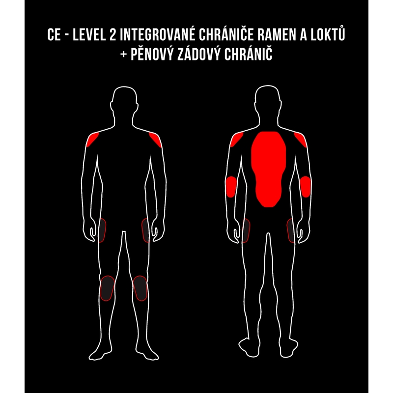 Street Racer Viper črno-bela razširjena motoristična jakna razprodaja