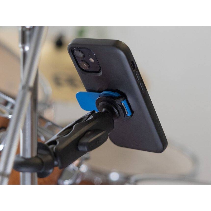 Držalo za telefon Quad Lock® 360 z vzvodom za sprostitev, modro-črno