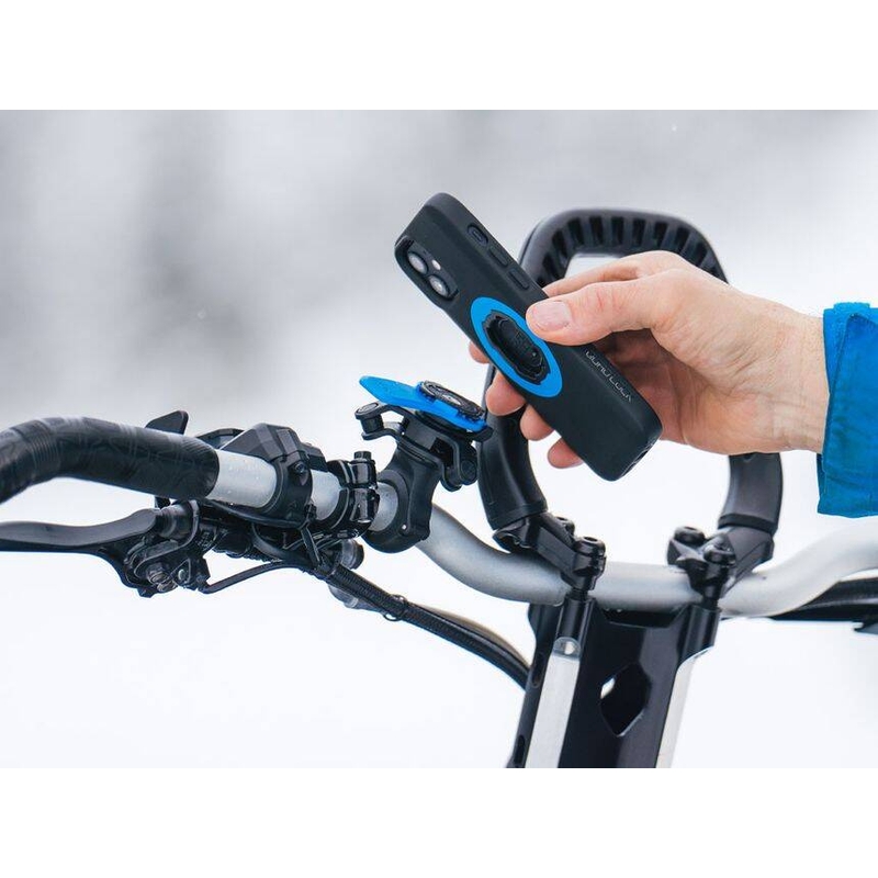 Držalo za telefon Quad Lock® 360 z vzvodom za sprostitev, modro-črno