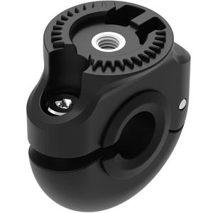 Podstavek za majhen nosilec telefona Quad Lock® 360 V2, črne barve