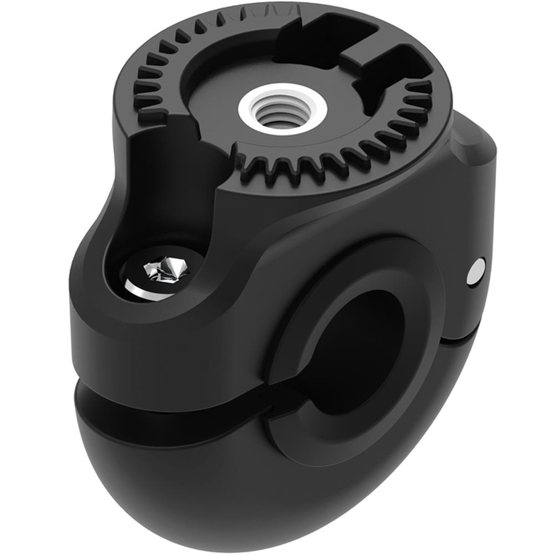 Podstavek za majhen nosilec telefona Quad Lock® 360 V2, črne barve