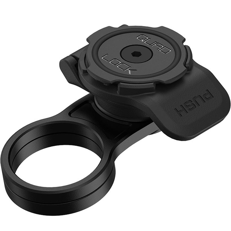 Nosilec pokrovčka krmila Quad Lock® črne barve